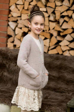 Strickset Jacke mit Anleitung in garnwelt-Box