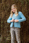 Strickset Jacke Lang Yarns CASHMERE CLASSIC mit Anleitung in garnwelt-Box 128-140