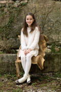 Strickset Pullover Lang Yarns MOHAIR LUXE mit Anleitung in garnwelt-Box 128-140