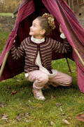 Strickset Jacke Lang Yarns DONEGAL mit Anleitung in garnwelt-Box 128-140
