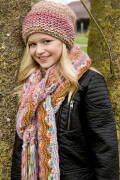 Strickset Schal mit Anleitung in garnwelt-Box one size