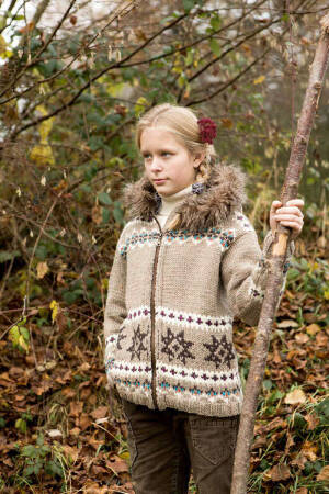 Strickset Jacke Lang Yarns AIROLO mit Anleitung in garnwelt-Box
