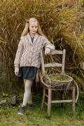 Strickset Jacke Lang Yarns KIM mit Anleitung in garnwelt-Box 128-140