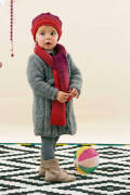 Knitting set Hat  with knitting instructions in garnwelt box