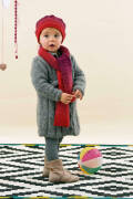 Knitting set Scarf  with knitting instructions in...
