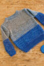 Knitting set Pullover  with knitting instructions in garnwelt box