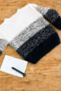 Knitting set Pullover MERINO 400 LACE with knitting instructions in garnwelt box