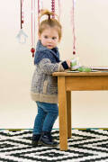Strickset Jacke Lang Yarns ALPACA SUPERLIGHT / MERINO  LACE mit Anleitung in garnwelt-Box