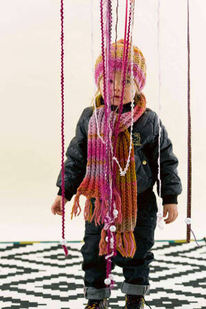 Strickset Mütze Lang Yarns WEST mit Anleitung in garnwelt-Box