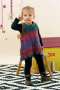 Strickset Kleid Lang Yarns MILLE COLORI BABY mit Anleitung in garnwelt-Box