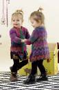 Strickset Kleid MILLE COLORI BABY mit Anleitung in garnwelt-Box in Gre 86-92