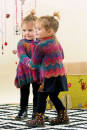 Knitting set Coat MILLE COLORI BABY with knitting instructions in garnwelt box in size 86-92