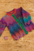 Strickset Jacke Lang Yarns MILLE COLORI BABY mit Anleitung in garnwelt-Box 86-92