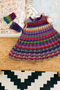 Strickset Trägerkleid Lang Yarns MILLE COLORI BABY mit Anleitung in garnwelt-Box 74