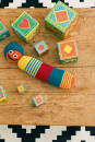 Knitting set Caterpillar MERINO 200 BEBE with knitting instructions in garnwelt box in size one size