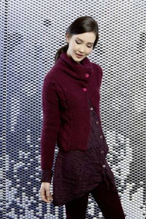 Strickset Jacke mit Anleitung in garnwelt-Box
