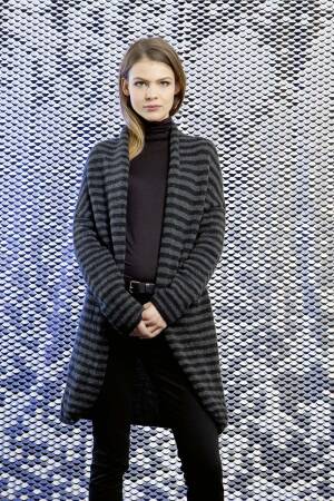 Strickset Lange Jacke mit Anleitung in garnwelt-Box S