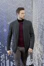 Strickset Herrenjacke Lang Yarns NOVA mit Anleitung in garnwelt-Box S