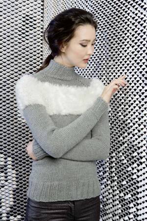 Strickset Pullover mit Anleitung in garnwelt-Box
