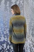 Strickset Häkeljacke Lang Yarns MERINO  LACE COLOR mit Anleitung in garnwelt-Box S
