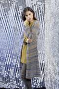 Knitting set Coat  with knitting instructions in garnwelt box in size S