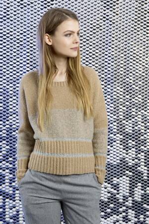 Strickset Pullover mit Anleitung in garnwelt-Box