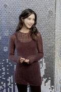 Knitting set Long sweater MOHAIR LUXE with knitting instructions in garnwelt box in size S
