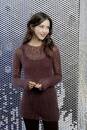 Knitting set Long sweater MOHAIR LUXE with knitting instructions in garnwelt box in size S