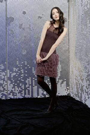 Strickset Kleid mit Anleitung in garnwelt-Box