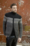 Knitting set Jacket MERINO 120 with knitting instructions in garnwelt box in size S