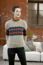 Strickset Pullover Lang Yarns DONEGAL / ALPACA SUPERLIGHT mit Anleitung in garnwelt-Box