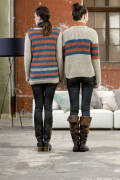 Strickset Pullover Lang Yarns DONEGAL / ALPACA SUPERLIGHT mit Anleitung in garnwelt-Box S