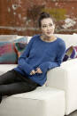 Knitting set Pullover  with knitting instructions in garnwelt box