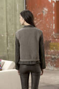 Knitting set Gilet MERINO 120 with knitting instructions in garnwelt box in size L
