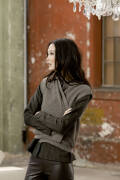 Knitting set Gilet MERINO 120 with knitting instructions in garnwelt box in size L