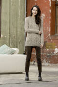 Strickset Pullover Lang Yarns MALOU LIGHT mit Anleitung in garnwelt-Box L