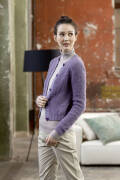Strickset Jacke Lang Yarns DOUDOU / MERINO  mit Anleitung in garnwelt-Box S