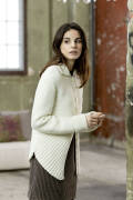 Strickset Jacke Lang Yarns MERINO  mit Anleitung in garnwelt-Box S-M