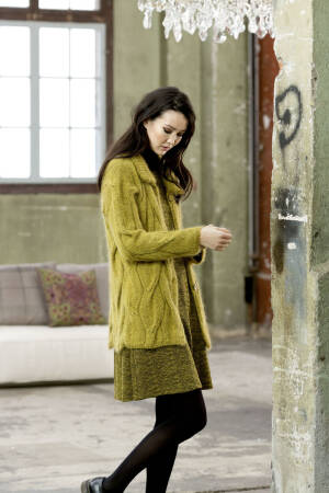 Knitting set Jacket  with knitting instructions in garnwelt box