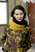 Strickset Rundschal Lang Yarns MOHAIR LUXE mit Anleitung in garnwelt-Box one size