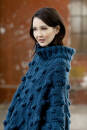 Knitting set Poncho  with knitting instructions in garnwelt box