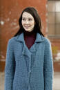 Knitting set Coat  with knitting instructions in garnwelt box