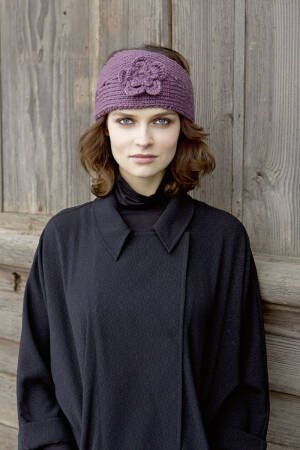 Strickset Stirnband mit Anleitung in garnwelt-Box