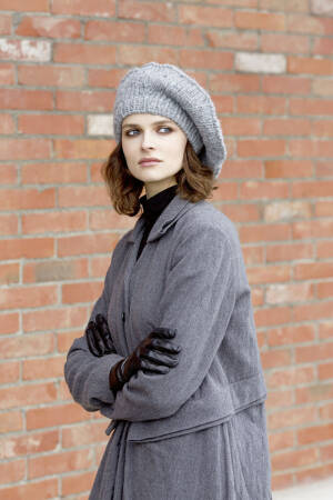 Strickset Mütze Lang Yarns MALOU mit Anleitung in garnwelt-Box one size