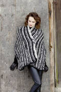 Strickset Stola Lang Yarns VIRGINIA mit Anleitung in garnwelt-Box one size