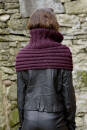 Knitting set Cowl with scarf  with knitting instructions in garnwelt box