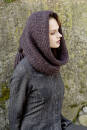 Knitting set Hooded snood  with knitting instructions in garnwelt box