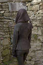 Knitting set Hooded snood  with knitting instructions in garnwelt box