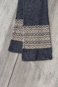 Knitting set Scarf BABY ALPACA with knitting instructions in garnwelt box in size one size
