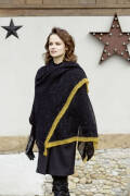 Knitting set Shawl  with knitting instructions in...